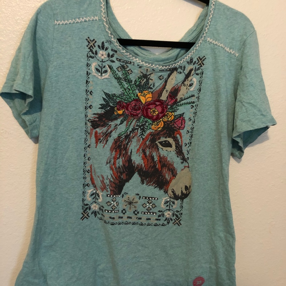Double D Ranch Burro Tshirt